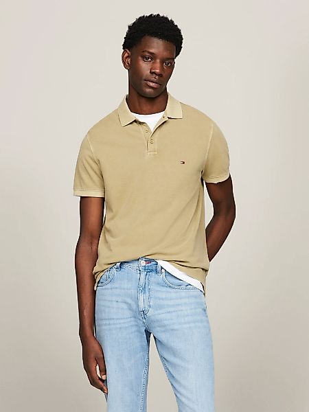 Tommy Hilfiger Poloshirt "GARMENT DYE REG POLO", leicht gewaschene Optik günstig online kaufen