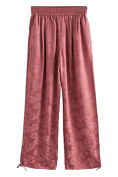 Next Haremshose Satin-Haremshose mit Jacquardmuster, Kurzgröße günstig online kaufen