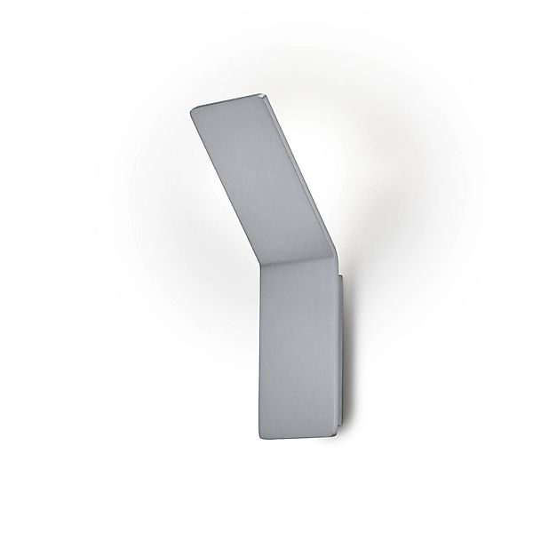 LED-Wandleuchte Ava, nickel matt, Aluminium, 1-flammig günstig online kaufen