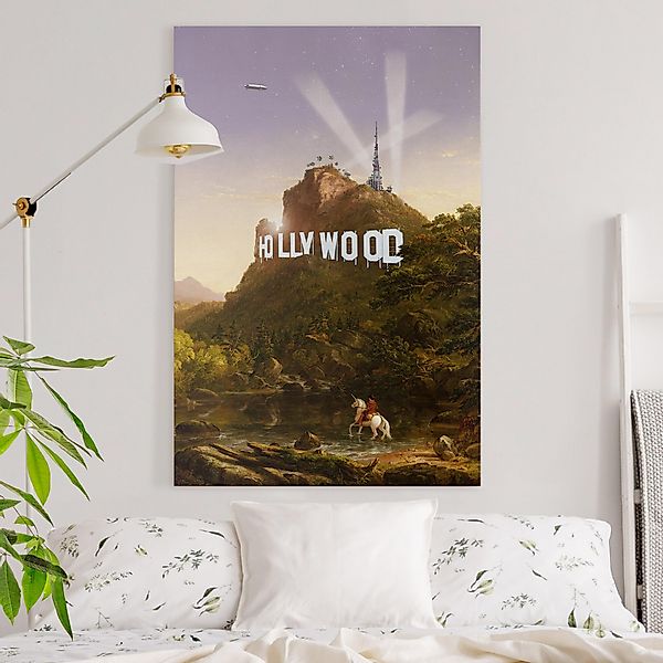 Leinwandbild Gemälde Hollywood günstig online kaufen