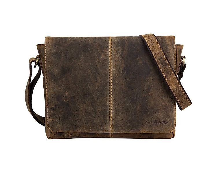 Greenburry Messenger Bag Vintage A4 Kuriertasche Messenger Umhängetasche 16 günstig online kaufen