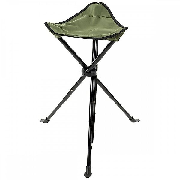 FoxOutdoor Campinghocker Klapphocker,Teleskop-Dreibein, oliv, Transporttasc günstig online kaufen