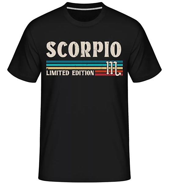 Sternzeichen Scorpio Limited · Shirtinator Männer T-Shirt günstig online kaufen