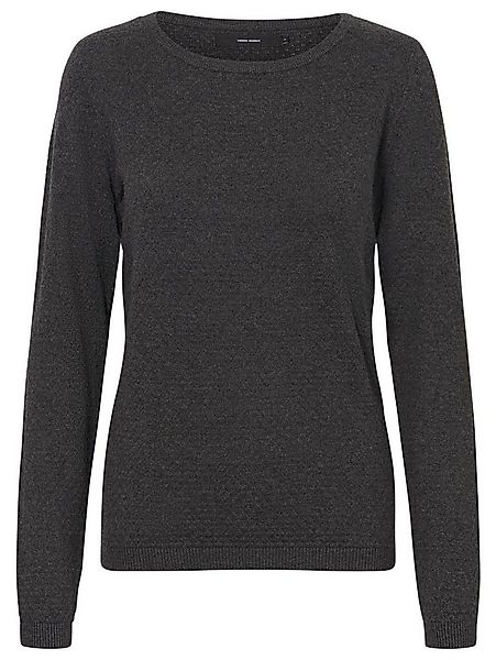 Vero Moda Strickpullover VMCARE STRUCTURE LS O-NECK BLOU NOOS günstig online kaufen