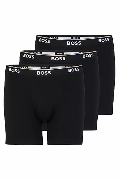 BOSS Langer Boxer Packung, 3er-Pack, mit Logo-Bund günstig online kaufen