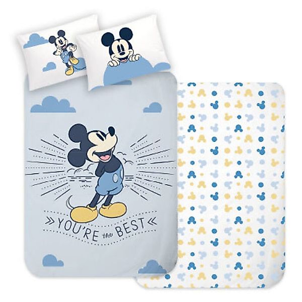 Disney Babybettwäsche Disney Mickey Mouse Babybettwäsche günstig online kaufen