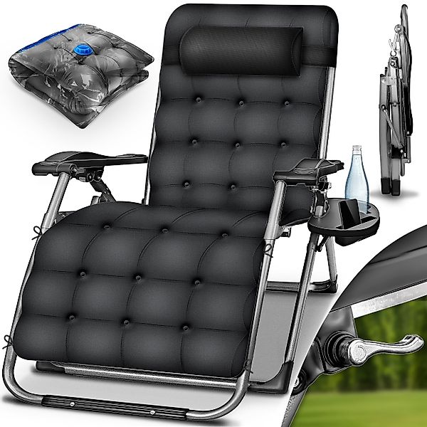 tillvex Gartenliege tillvex® Liegestuhl klappbar bis günstig online kaufen