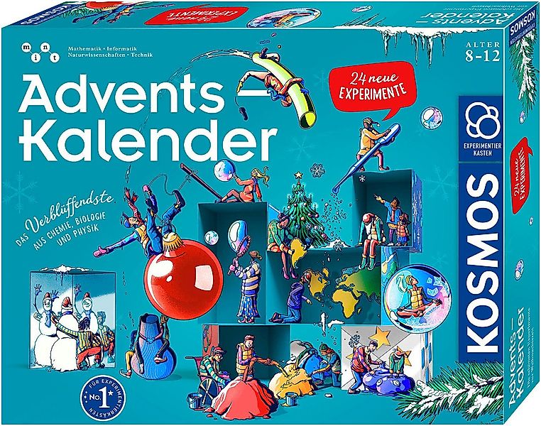 Kosmos Spielzeug-Adventskalender Experimente - 2025 günstig online kaufen