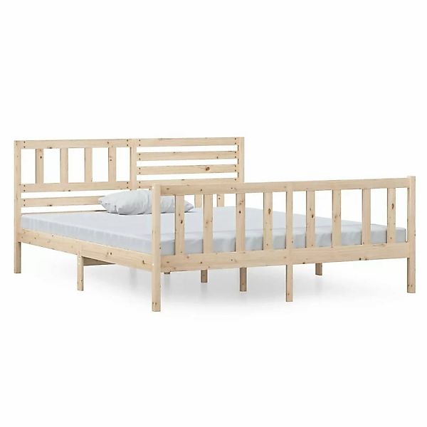 Vidaxl Massivholzbett 140x190 Cm günstig online kaufen