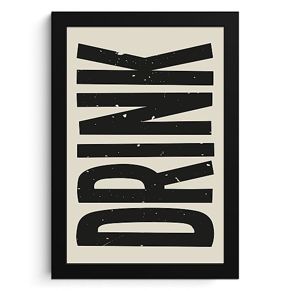 MuchoWow Poster Vintage - Schwarz - günstig online kaufen