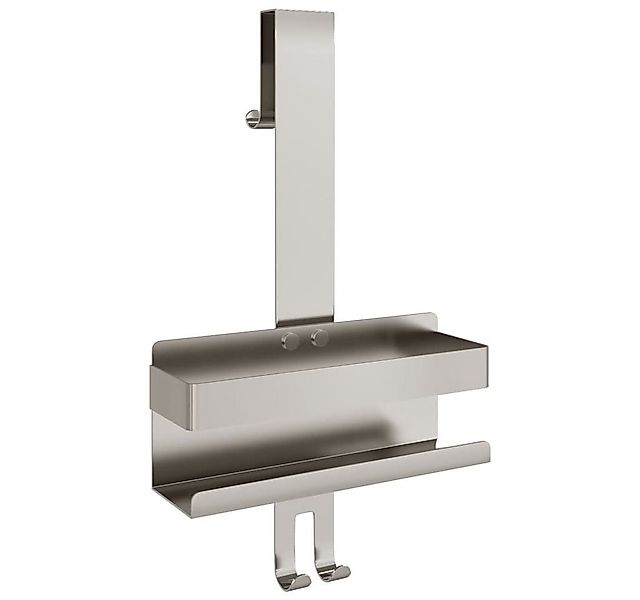 vidaXL Bücherregal Duschcaddy Hängend Gebürsteter Edelstahl 304, 1-tlg. günstig online kaufen