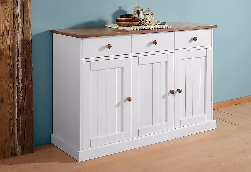Home affaire Kommode "Westerland", Breite 130 cm günstig online kaufen