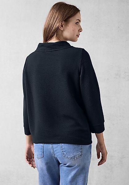 Cecil Langarmshirt, mit Tunnelzugband am Kragen günstig online kaufen
