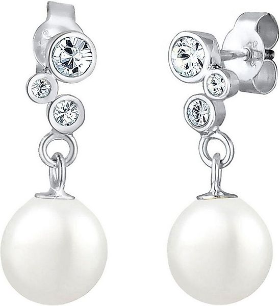 Elli Paar Ohrstecker Schmuck Geschenk Silber 925 Ohrringe, mit Glasstein - günstig online kaufen