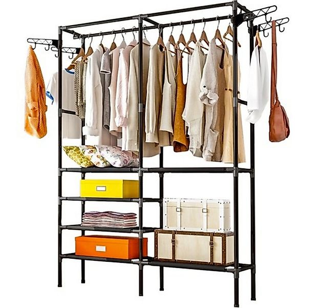 Ruhhy Garderobe Kleiderschrank Kleiderbügel (Spar-Set, 1 St., praktisch pla günstig online kaufen