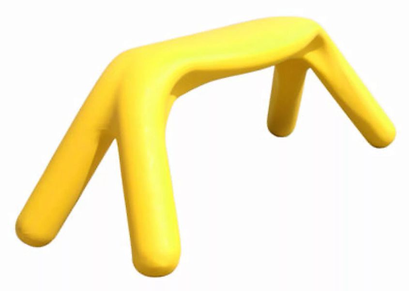 Bank Atlas plastikmaterial gelb - Slide - Gelb günstig online kaufen