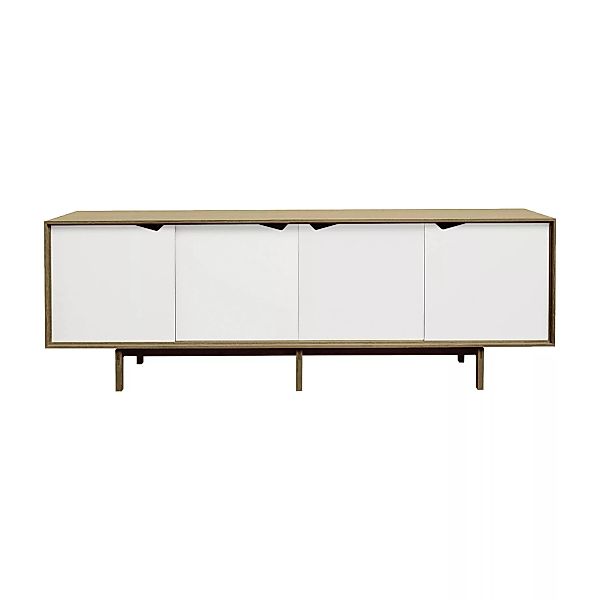 Andersen Furniture - S1 Sideboard Türen weiß - eiche geölt/alpinoweiß/L 200 günstig online kaufen
