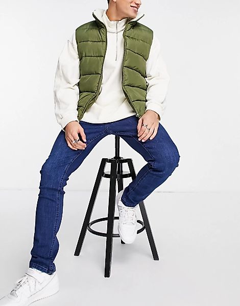 Bolongaro Trevor – Jeans mit engem Schnitt-Blau günstig online kaufen