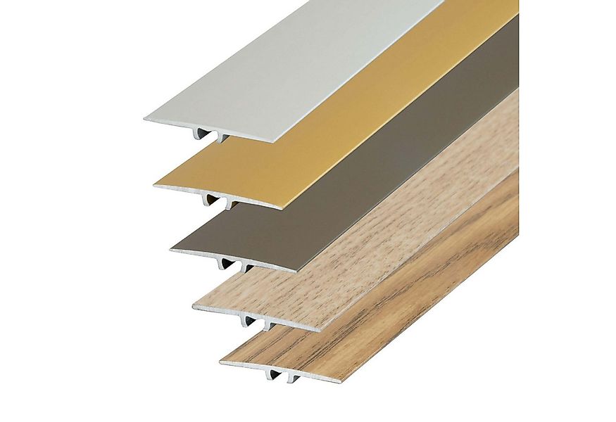 Dalsys Übergangsprofil (Aluminium, 1-St), flach Vinyl, Laminat & Parkett - günstig online kaufen