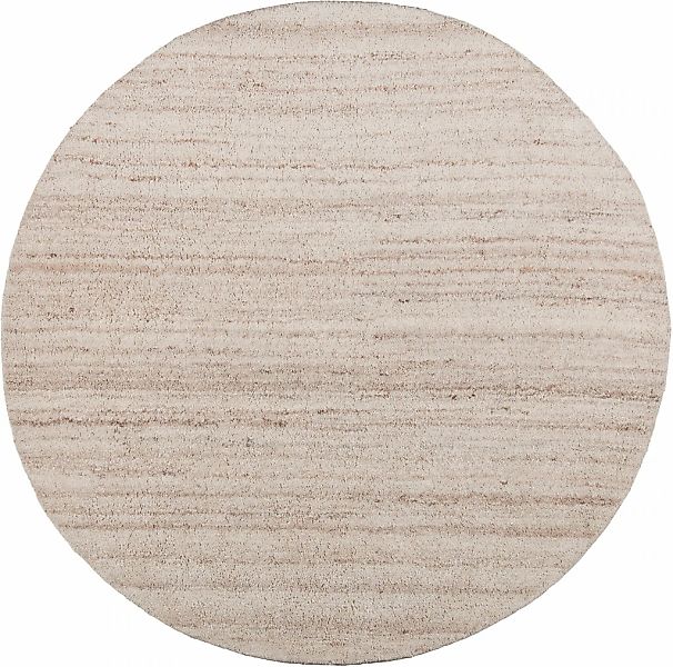 THEKO Wollteppich  Royal Berber  ¦ beige ¦ Wolle ¦ Maße (cm): B: 100 H: 1,8 günstig online kaufen