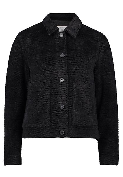Betty&Co Canvasjacke "Damen Casual-Jacke mit Kragen" Struktur günstig online kaufen