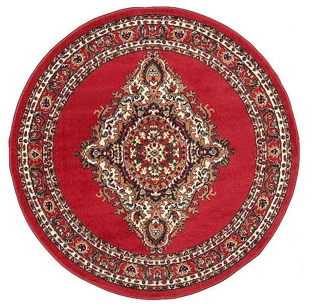 Vimoda Orientteppich Rund Teppich kurzflor, Rund, günstig online kaufen