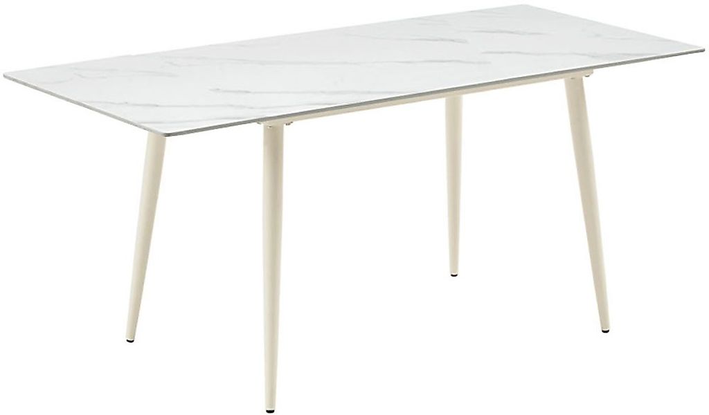 OTTO home Esstisch Rylee, mit kratzfester Sintersteinplatte und modernem Me günstig online kaufen