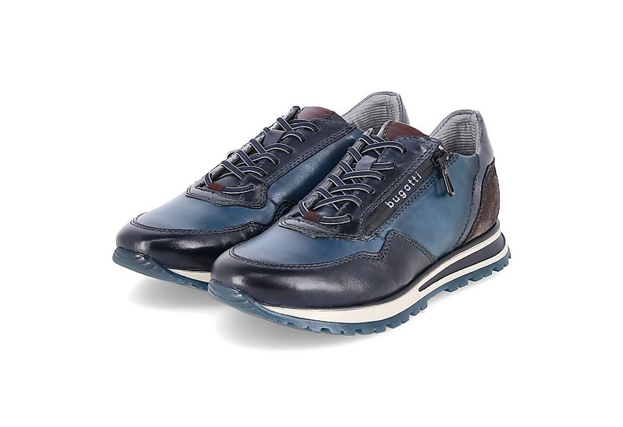 bugatti Bugatti 331AG8094141-4140 Herren Glattleder blau Schnürschuh günstig online kaufen