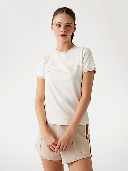 Guess Kurzarmshirt – Schmal geschnittenes Kurzarmshirt günstig online kaufen