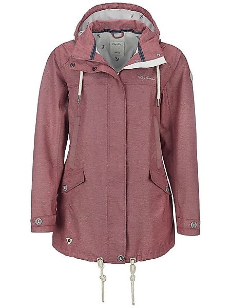 Dry Fashion Funktionsmantel Bansin Damen Regen-Mantel Bansin - Funktionsjac günstig online kaufen