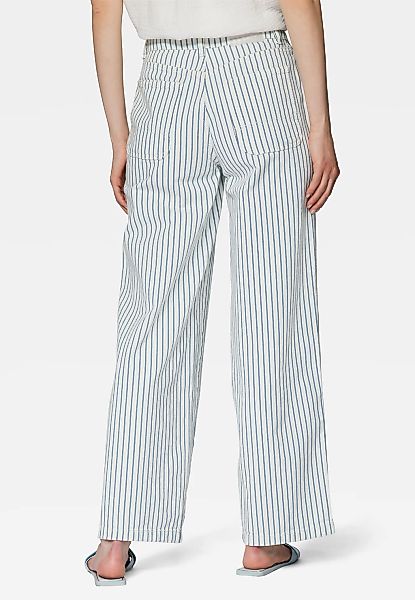 Mavi Stoffhose "WHITE STRIPED WOVEN PANTS", Maviterranean Hose günstig online kaufen