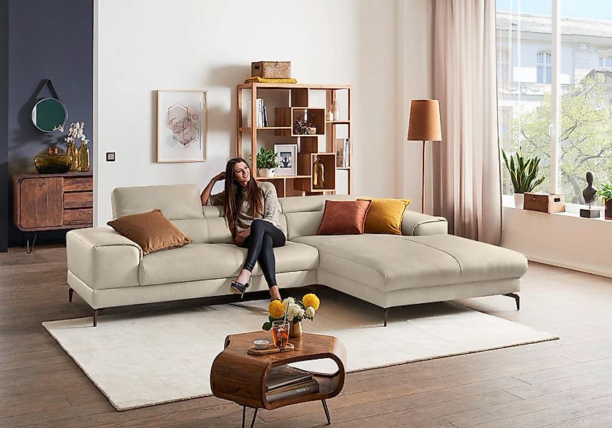 W.SCHILLIG Ecksofa "Piedroo, Designsofa mit tollem Sitzkomfort, elegant und günstig online kaufen