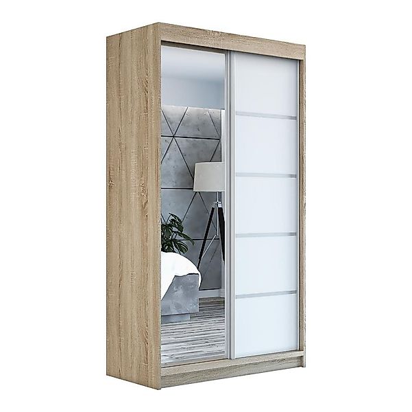 A&J MöbelLand GmbH Schiebetürenschrank GAPI mit Spiegel (TOP ANGEBOT! Geräu günstig online kaufen