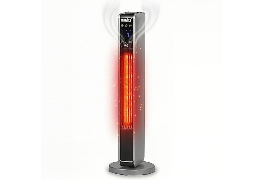 Hecht Heizlüfter Keramik Badezimmer 3611 2in1 Ventilator energiesparend, 22 günstig online kaufen