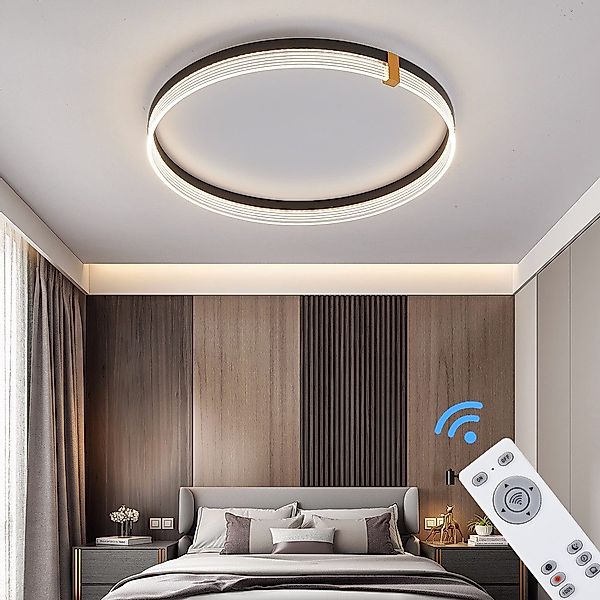 Euroton LED Deckenleuchte LED Deckenleuchte Fernbedienung/Handy-App günstig online kaufen