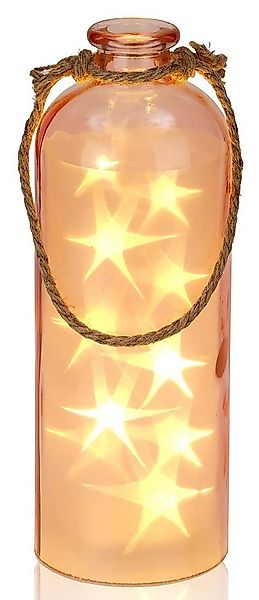 BRUBAKER LED Dekolicht Lichterflasche mit 10 LED Sternen, LED Lichterkette, günstig online kaufen