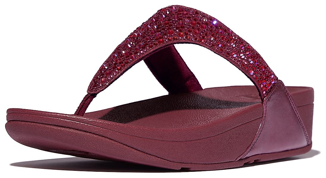 Fitflop LULU CRYSTAL Zehentrenner, Sandale, Pantolette günstig online kaufen