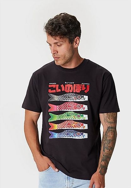 Oldskull T-Shirt Asian Koi (1-tlg) mit coolem Print günstig online kaufen