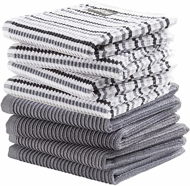 DDDDD Spültuch "Basic-Fun" Combiset : 4x Basic & 4 Fun Multi günstig online kaufen