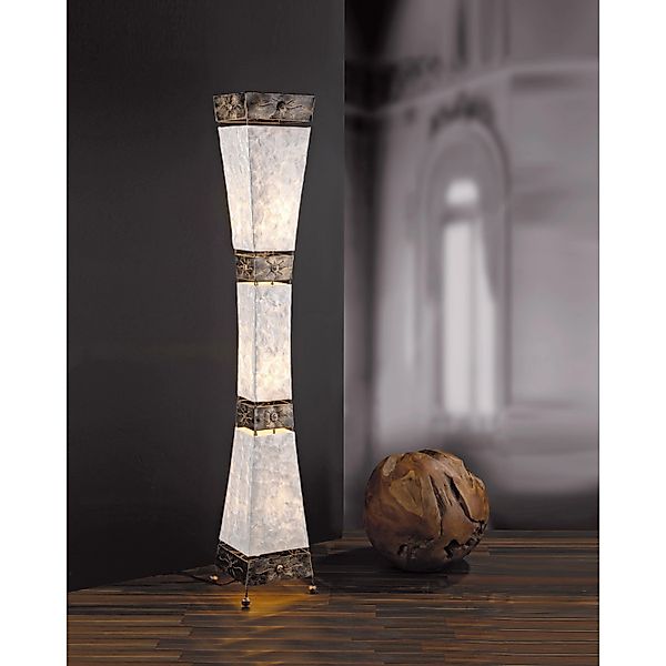 Paul Neuhaus Stehleuchte Abuja Ø 23 cm günstig online kaufen