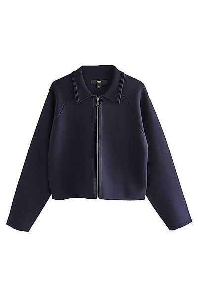 Next Strickjacke Elegante Jacke mit Reißverschluss, Kurzgröße (1-tlg) günstig online kaufen