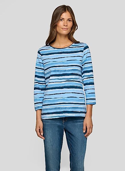 Rabe 3/4-Arm-Shirt, mit Streifen Muster günstig online kaufen