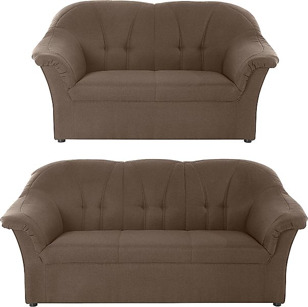 DOMO collection Polstergarnitur Pegnitz, (Set), 3-Sitzer günstig online kaufen