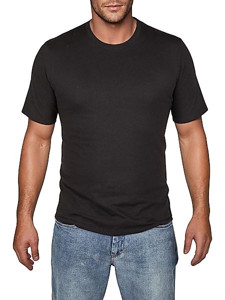 Jack & Jones T-Shirt Herren Basicshirt JACJEANS UNDERWEAR 6er Pack Regular günstig online kaufen