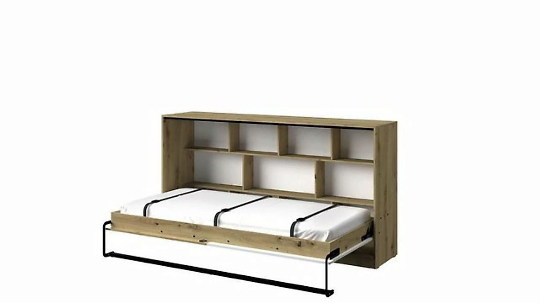 99rooms Jugendbett Narin II (Schrankbett, Bett), 90x200 cm, klappbar, mit R günstig online kaufen