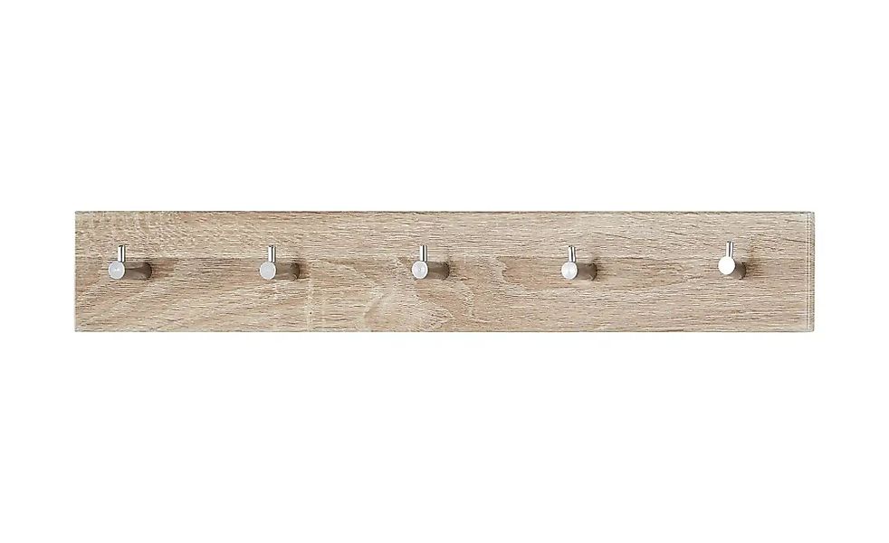 Wandgarderobe  Edgar ¦ weiß ¦ MDF-Platte,Metall ¦ Maße (cm): B: 57 H: 8 T: günstig online kaufen