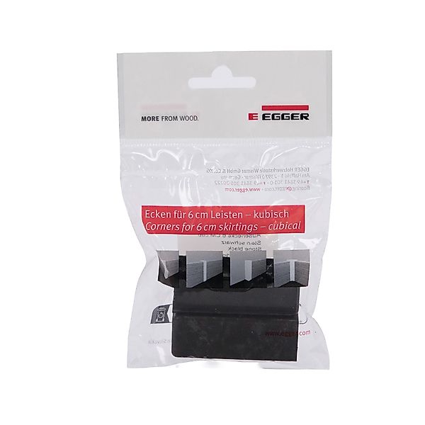 Egger Außenecke Kubisch 6 cm Stein Schwarz 2 Stück günstig online kaufen