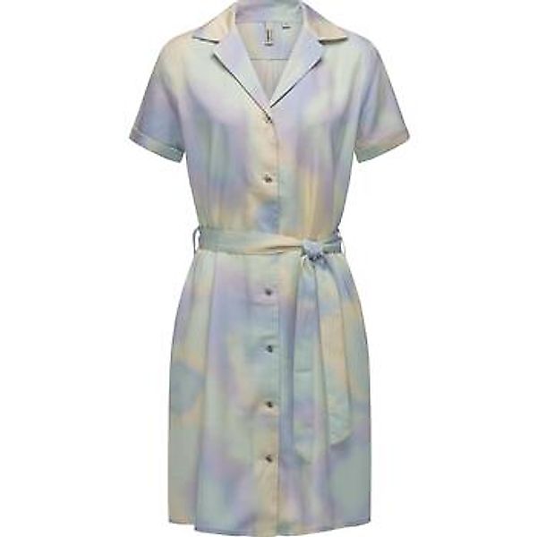 Ragwear Sommerkleid "Sawira", Gemustertes Midikleid mit Knopfleiste günstig online kaufen