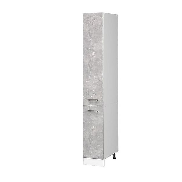 Vicco Hochschrank R-Line, Beton/Weiß, 30 cm günstig online kaufen