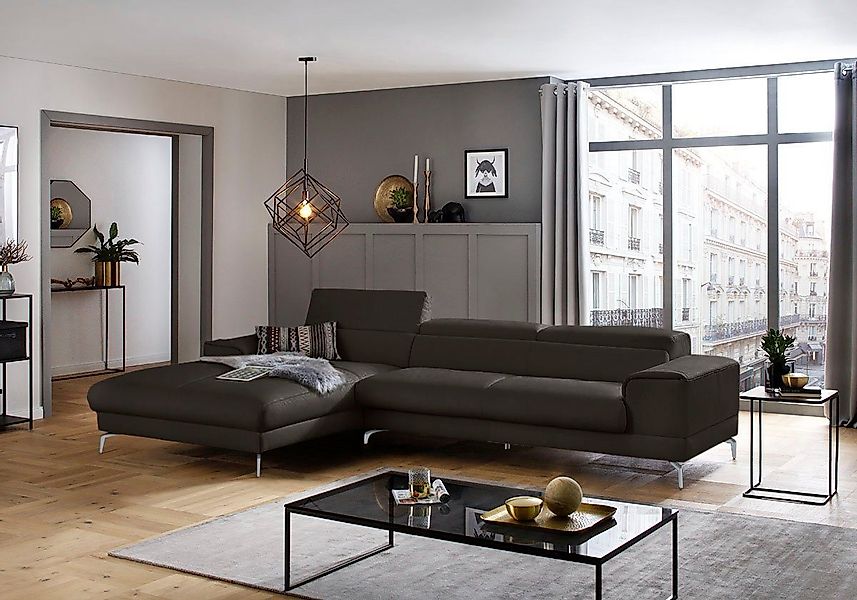 W.SCHILLIG Ecksofa piedroo, Designsofa mit tollem Sitzkomfort, bequem und e günstig online kaufen